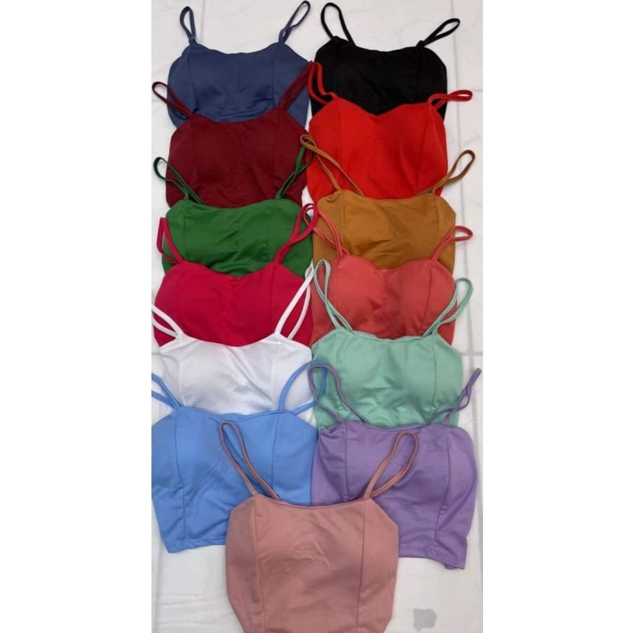 KIT  TOPS ACADEMIA ALCINHA CORES SORTIDAS