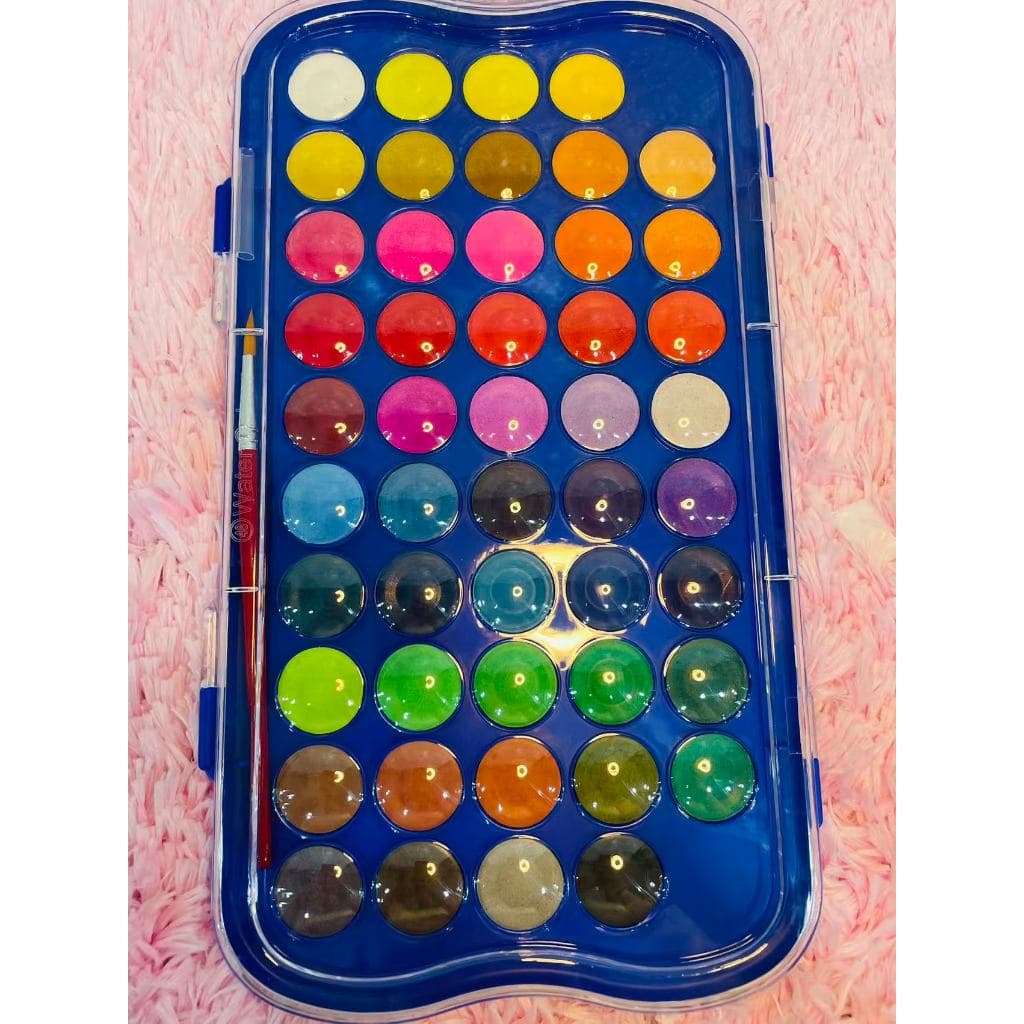 AQUARELA EM PASTILHA 48 CORES
