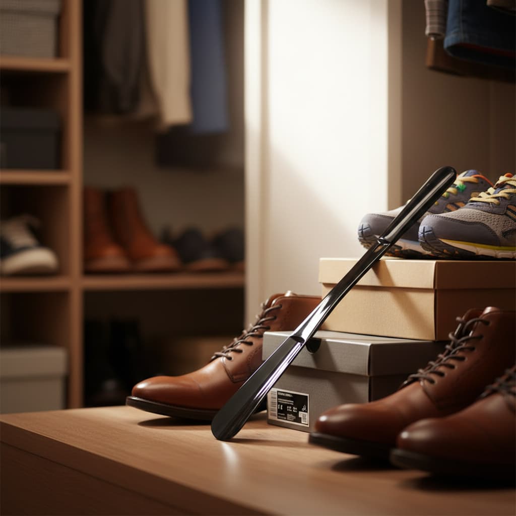 Calçadeira Longa 40 cm Para Calçar Tênis Sapatos Sandálias Idosos