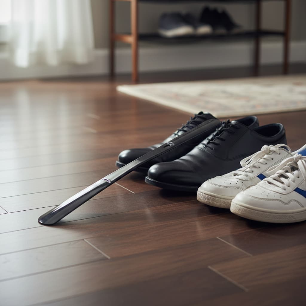 Calçadeira Longa 40cm Super Reforçada Para Calçar Tênis Sapatos Sandálias Idosos