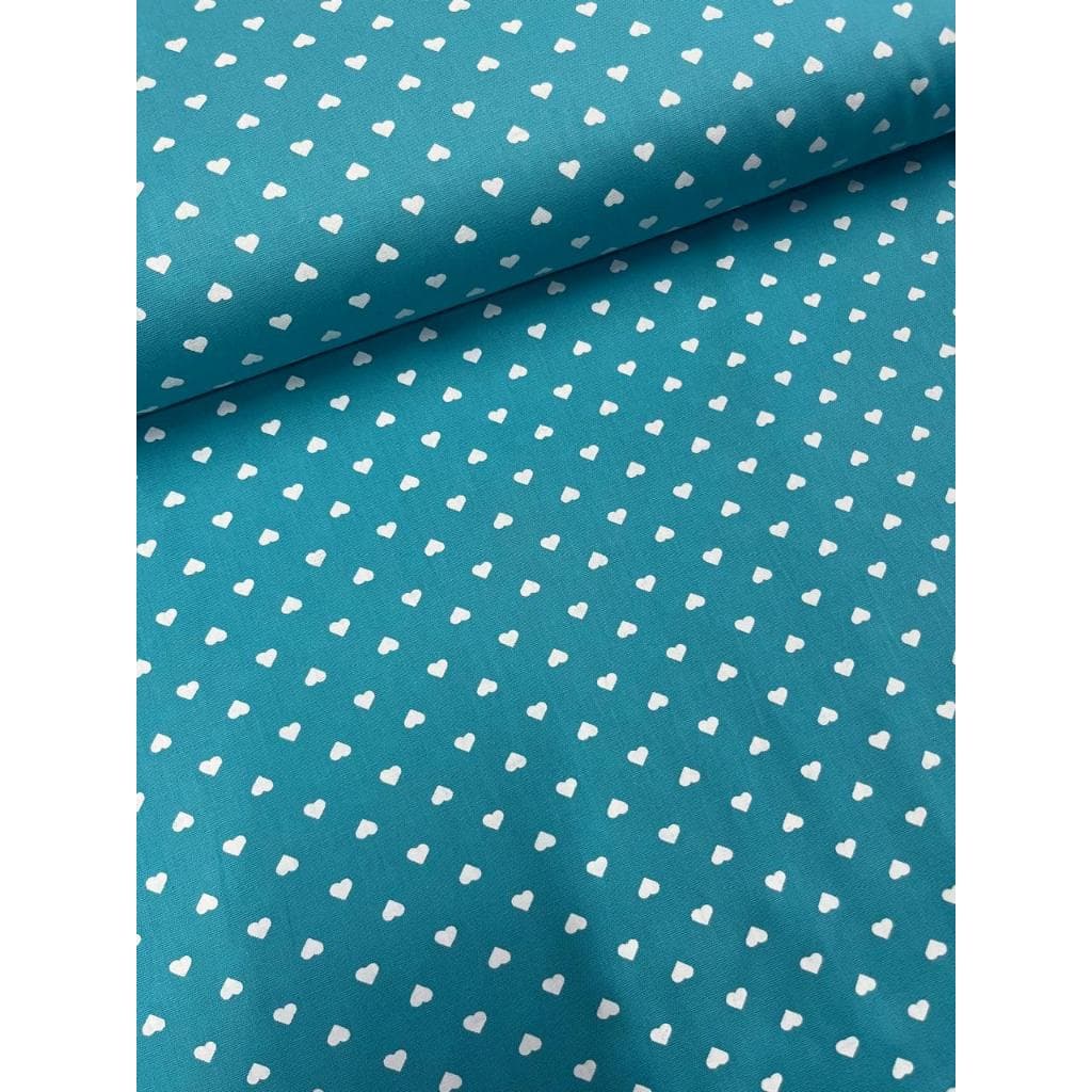 Tricoline 100% Algodão Coração (0,50x1,50)