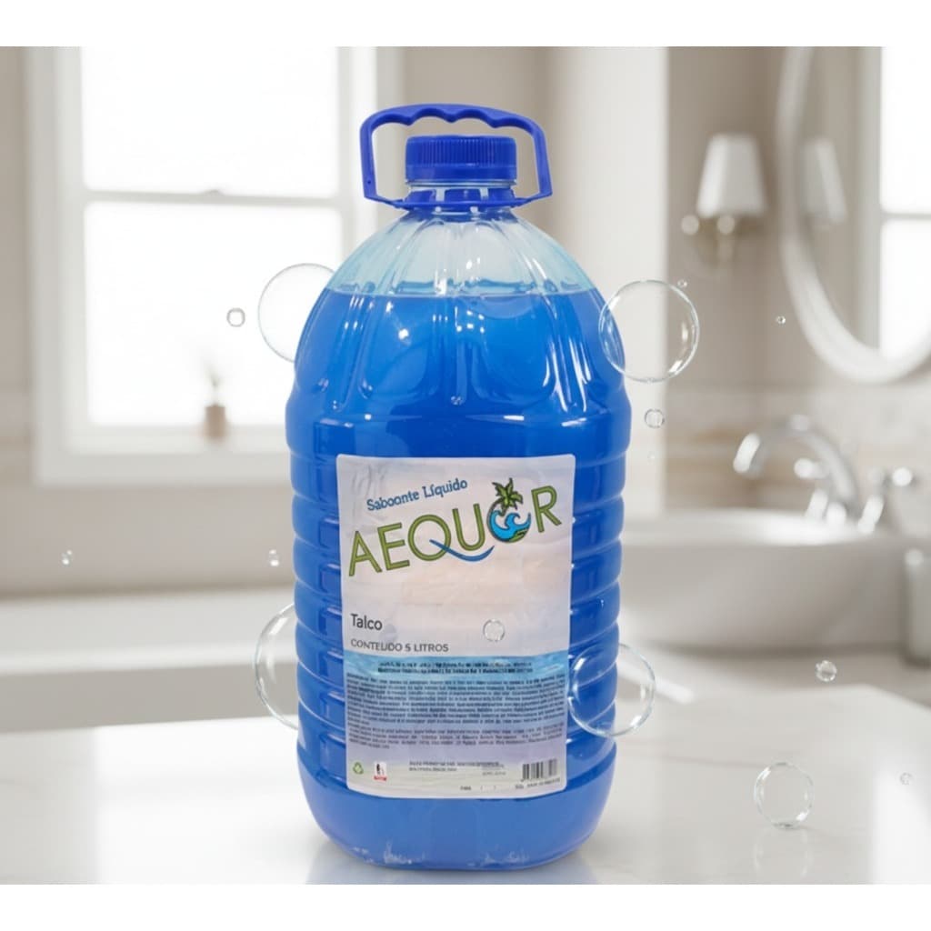 Sabonete Líquido Aequor 5L Fragrância Talco