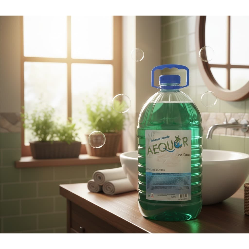 Sabonete Líquido Aequor 5L Fragrância Erva Doce