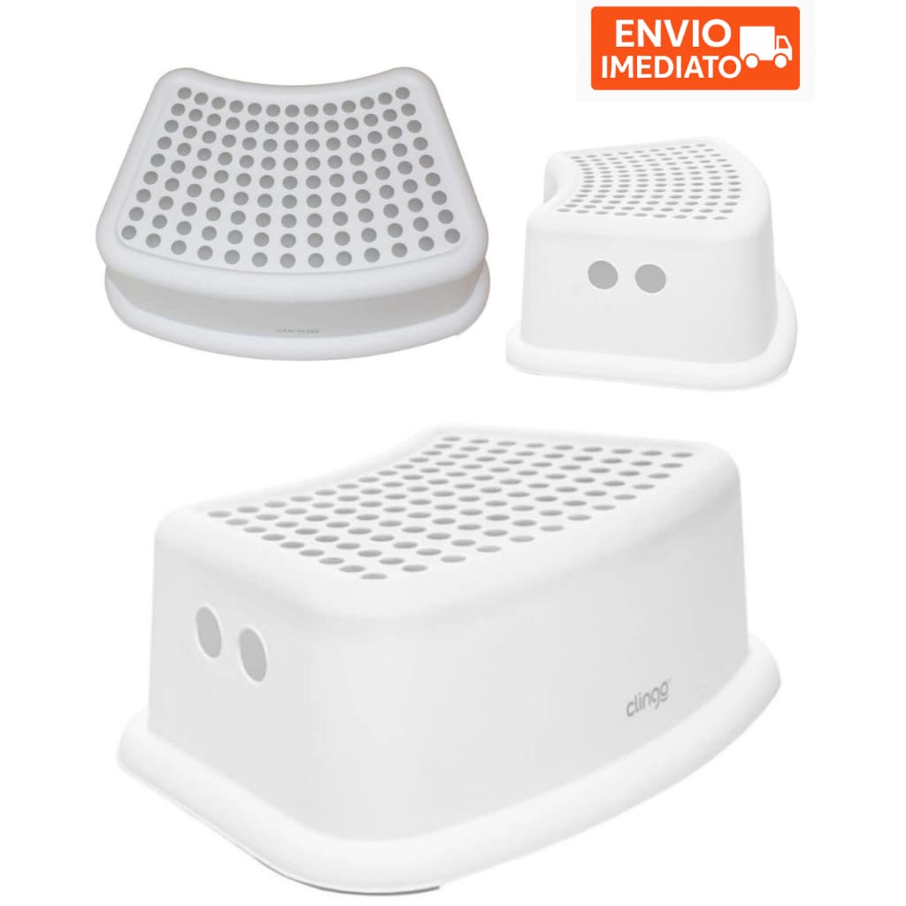 Degrau Banquinho Antiderrapante Puxador Crianca infantil Resistente Clingo Menino Menina Autonomia