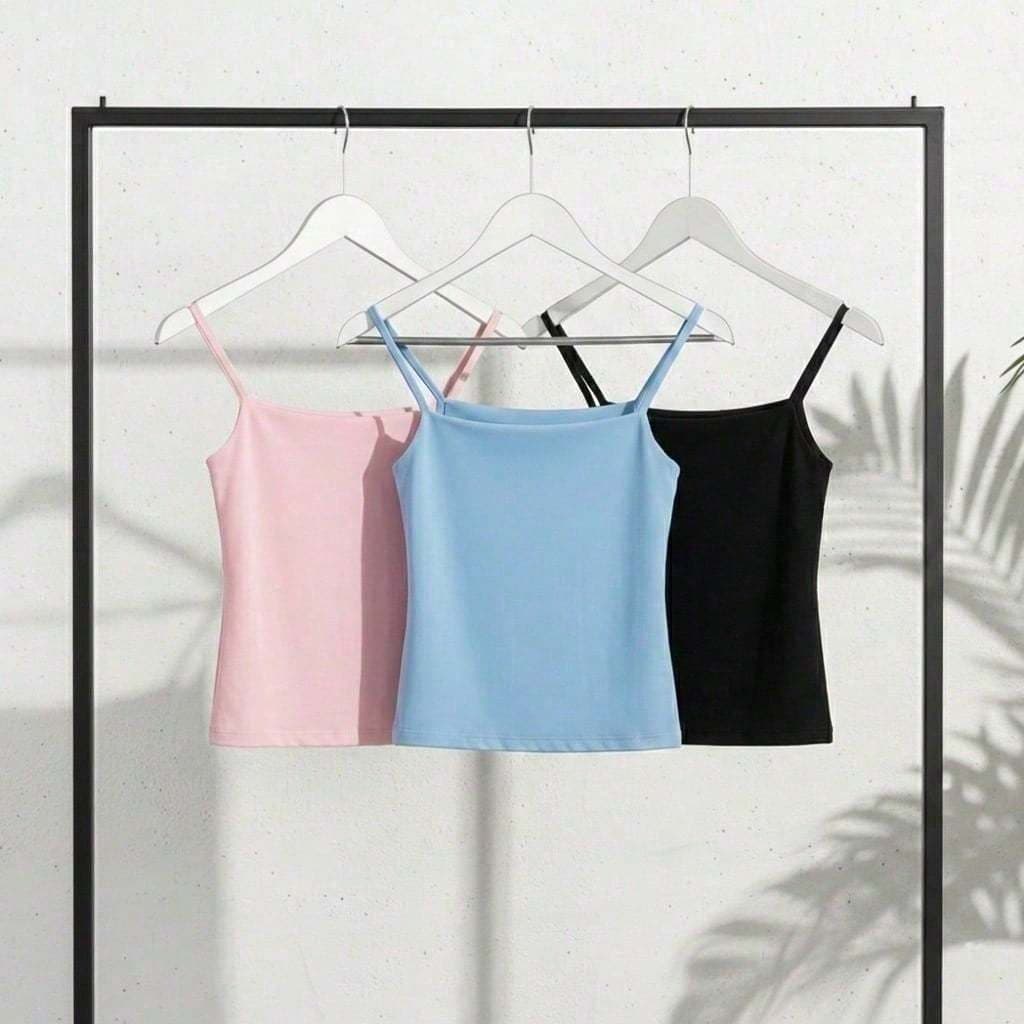 Kit 3 Regata Feminina Alcinha Blusa Feminina Alcinha Suplex