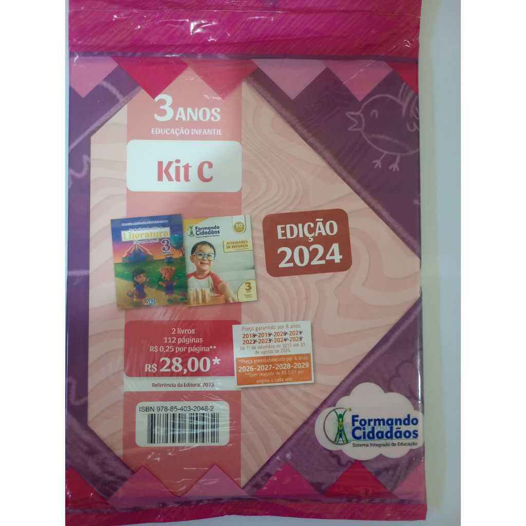 Kit C Formando cidadãos 3 Anos