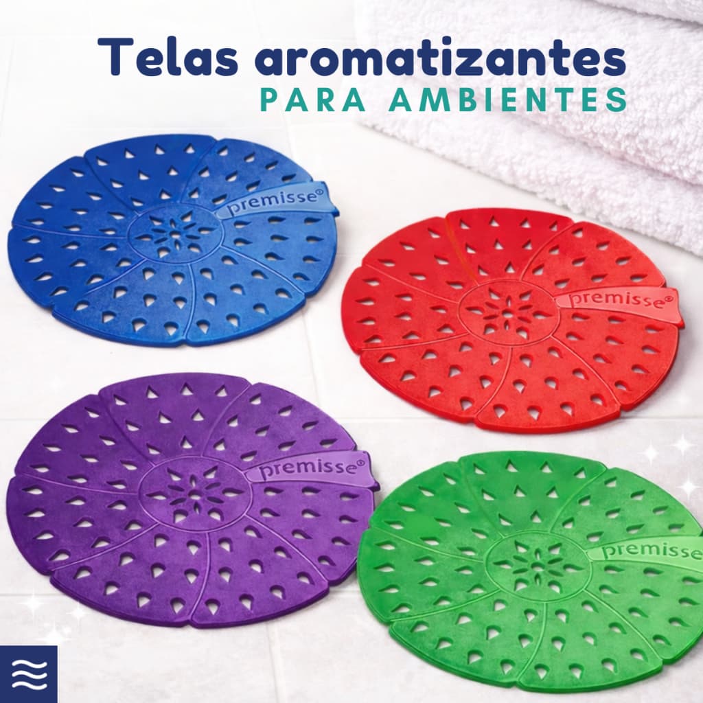 Tela Aromatizante Perfuma e Elimina Odores por até 45 dias Ambientes, Ralos, Banheiros e Mictórios