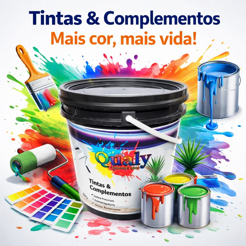 Tinta Balde Látex Acrílico Antimofo 18kg Parede Qualy Cores  - ENVIO 24H