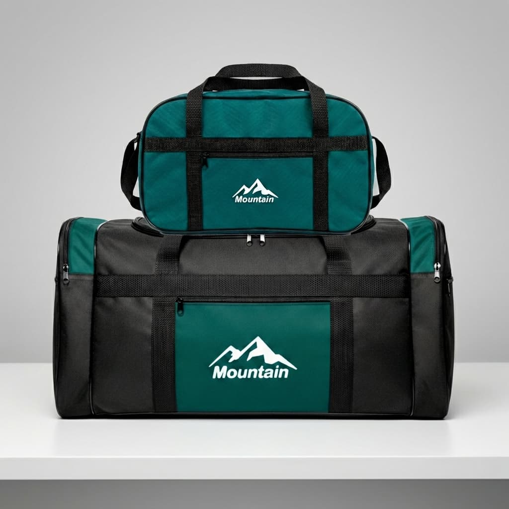 Kit 2 Bolsas de Viagem GG + M Gigante Grande Ferias Passeio Casal Natal Unissex Entrega Rapida