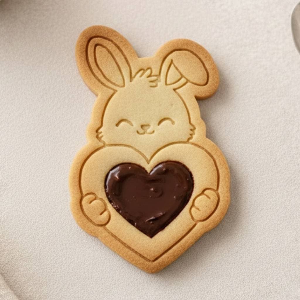 Cortador de Biscoito Páscoa Coelhinho Linzer