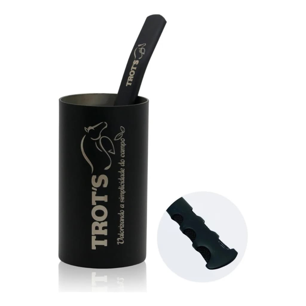 Kit Bomba Copo Terere Filete Inox Laser - Made In Roça