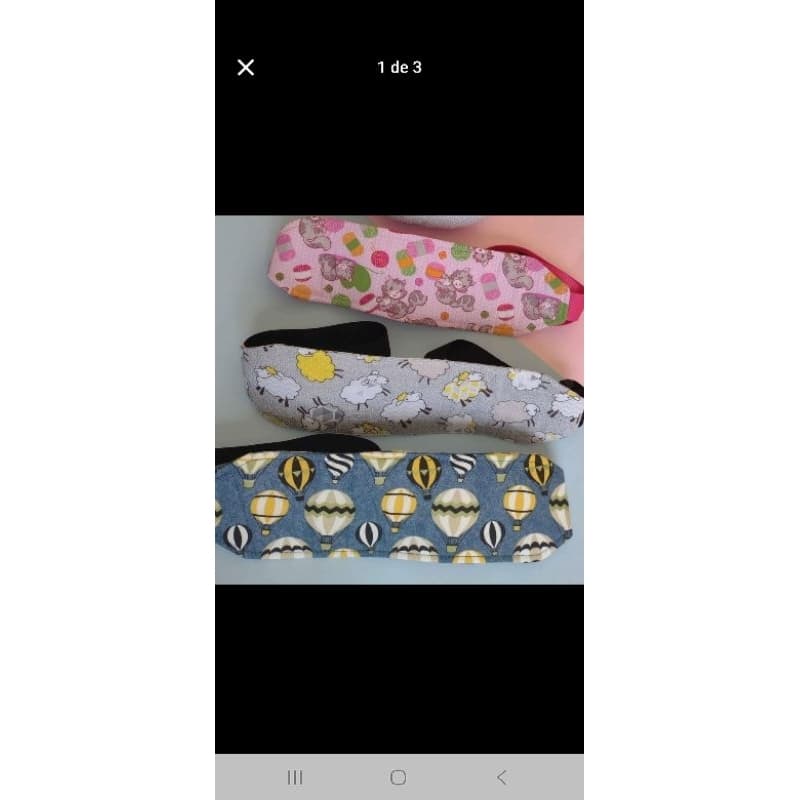 Faixa apoio de cabeça para cadeirinha/faixa soneca
