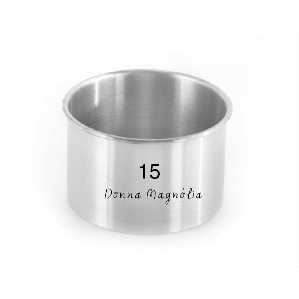 Forma Assadeira Bolo REDONDA ALTA 15 X 10 cm Alumínio - E61