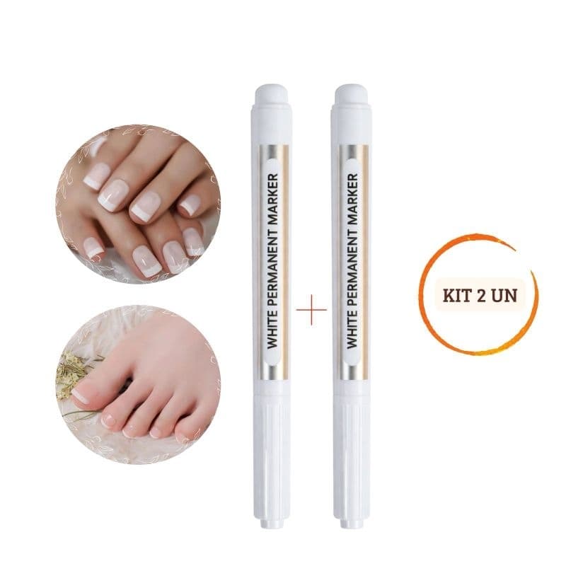 Francesinha Fácil Kit 2 – Caneta 1mm Ultra Precisa Para Unhas Perfeitas