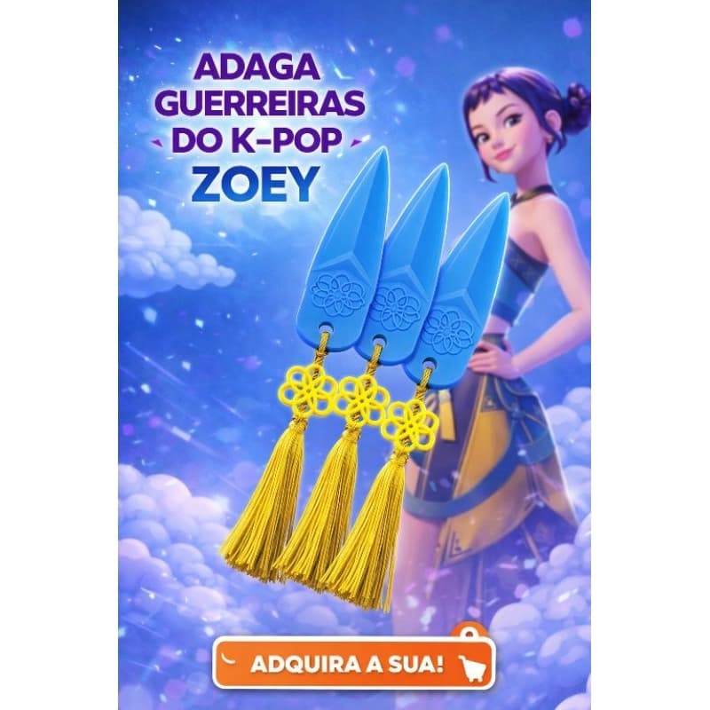 Adaga Zoey | Huntrix | Guerreiras do k-pop | ENVIO IMEDIATO