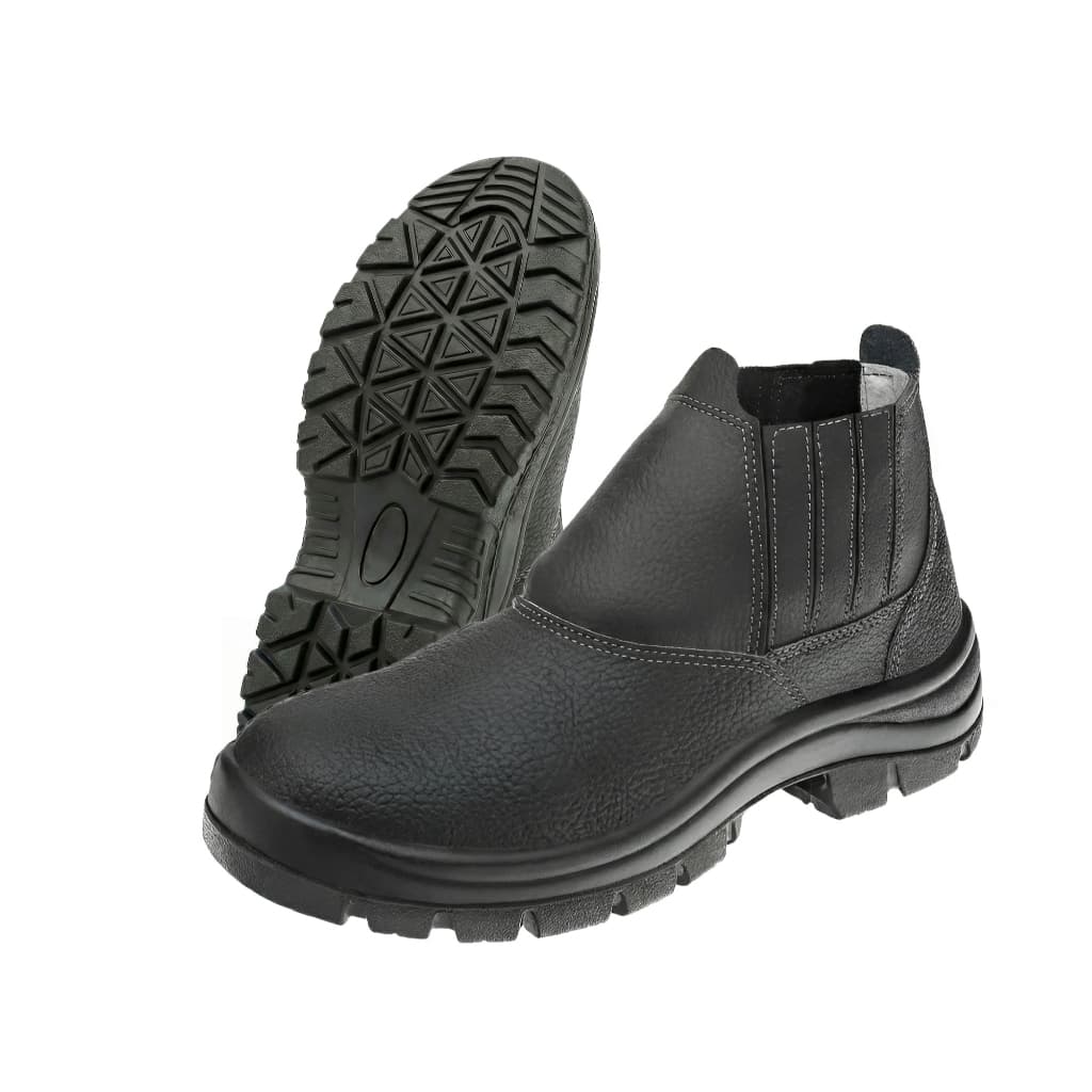 Bota Botina Segurança Sapatão Coturno Epi Ca Para Obra Civil