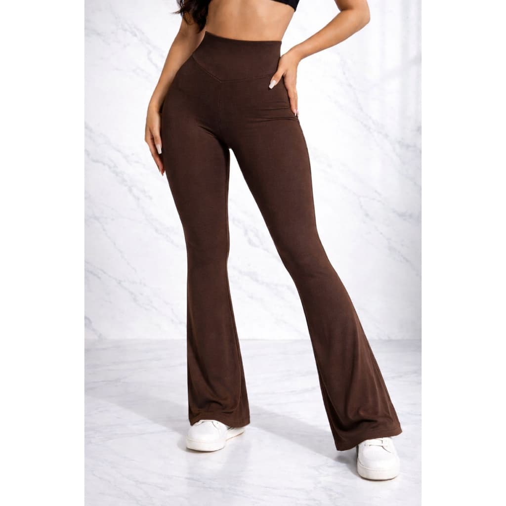 Legging Flare Feminina Fitness Academia Yoga