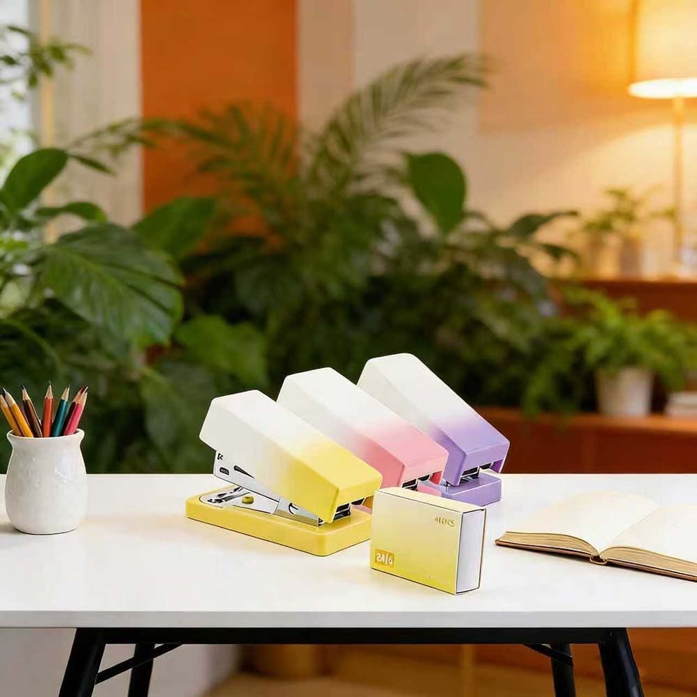 Mini Grampeado com 400 Grampos – Ideal para Estudos e Escritório！