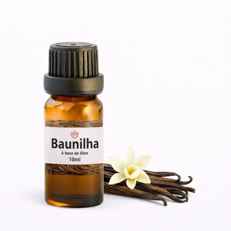 Essência Baunilha Concentrada 10ml Aromática para Sabonetes, Aromatizadores e Cosméticos