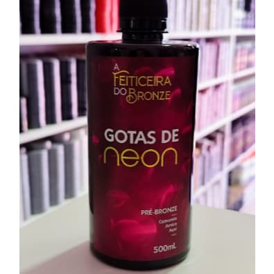 Feiticeira Pré Bronze Gotas neon 500ml