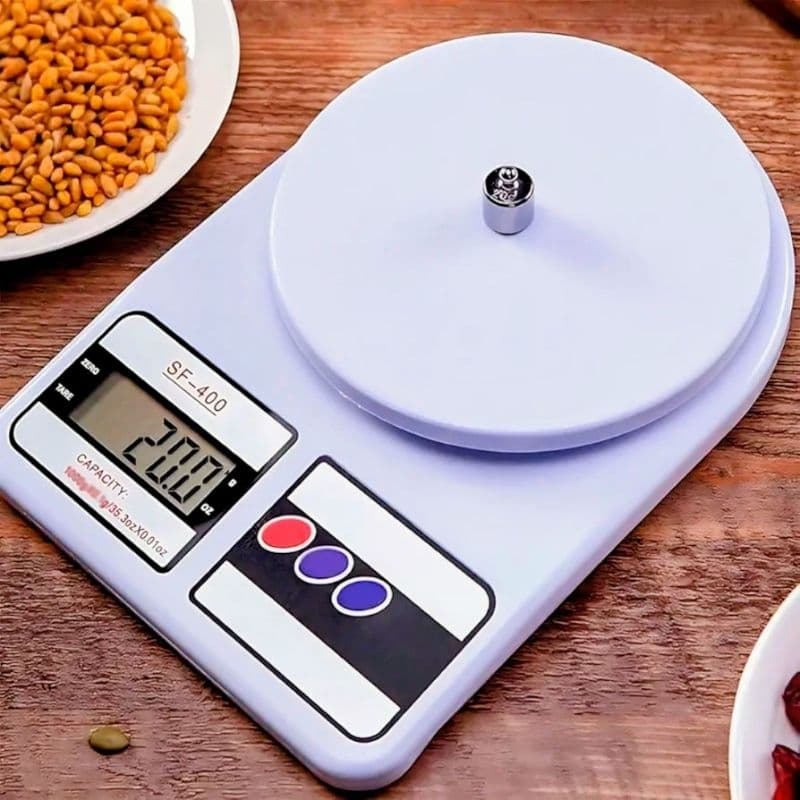Balança de precisão para cozinha - Nutrição E Dieta, Até 10 kg, Escala 1 grama