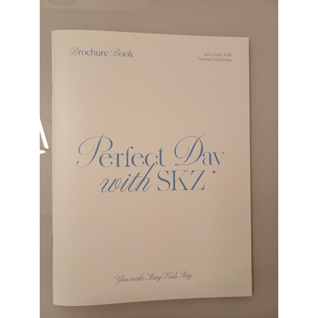 Stray Kids Perfect Day with SKZ Brochure Book