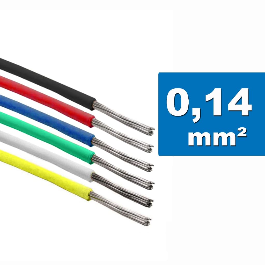 Fio 0,14mm Estanhado para Eletrônica Interna