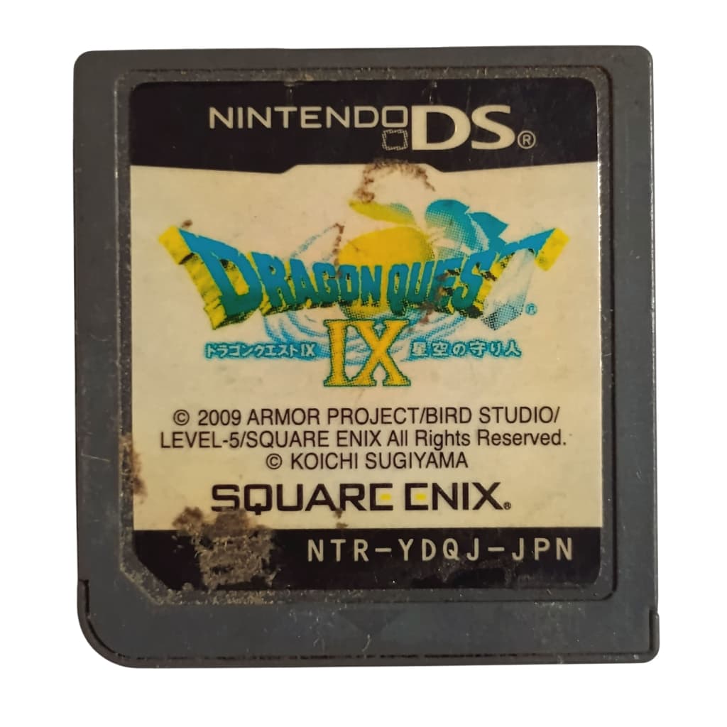 Cartucho Nintendo DS Japonês - Dragon Quest IX: Sentinels of the Starry Skies - Original