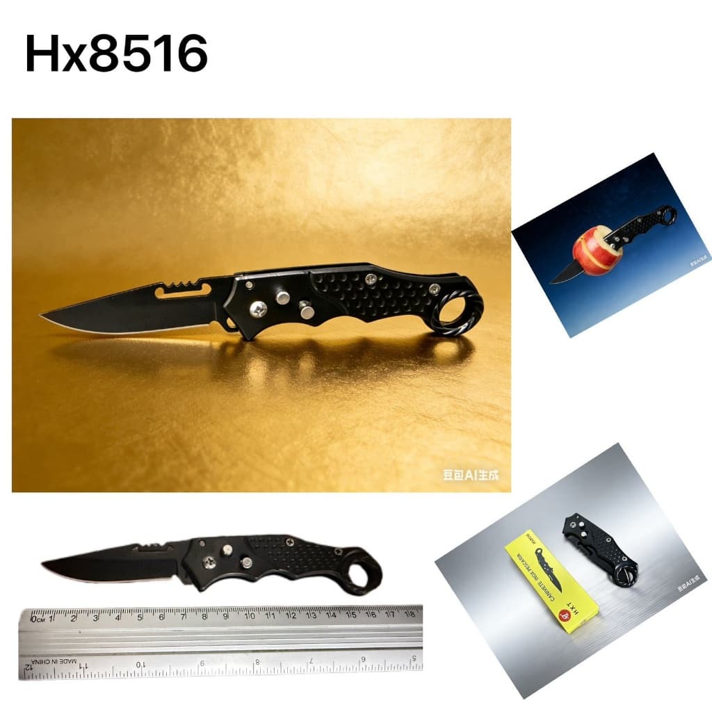 Pescaria Canivete Automático com Trava - Durabilidade e Conforto para Aventura  8516