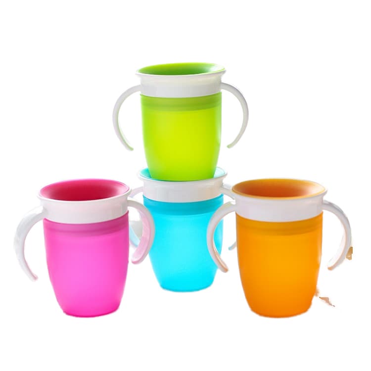 Copo Infantil Antivazamento - Copo Treinamento Bebe - Sem Bico Nao Vaza o liquido