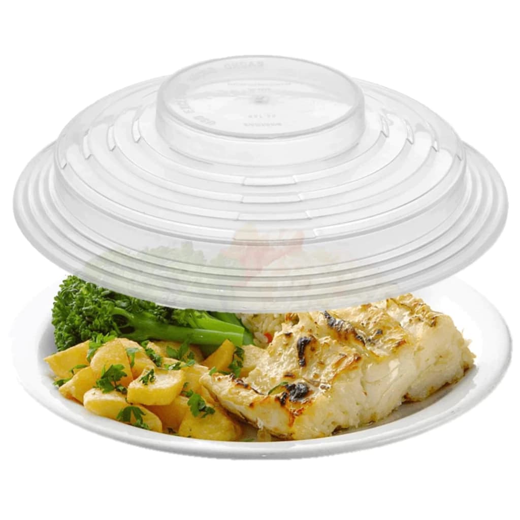 Tampa Protetora Alimentos Microondas Prato Cozinha Comida Free BPA