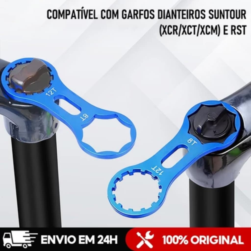 Chave Extrator Suspensão Manutenção Reparo Bike Bicicleta