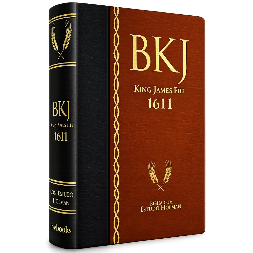 Bíblia De Estudo - Bkj King James Fiel 1611 C/estudo Holman - BV books | 7ª edição
