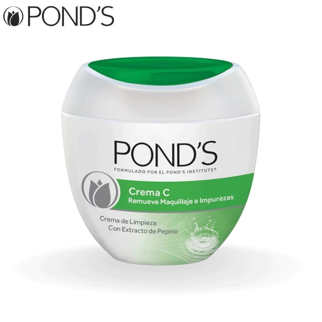 Creme demaquilante Pond's C rico em extrato de pepino 100g