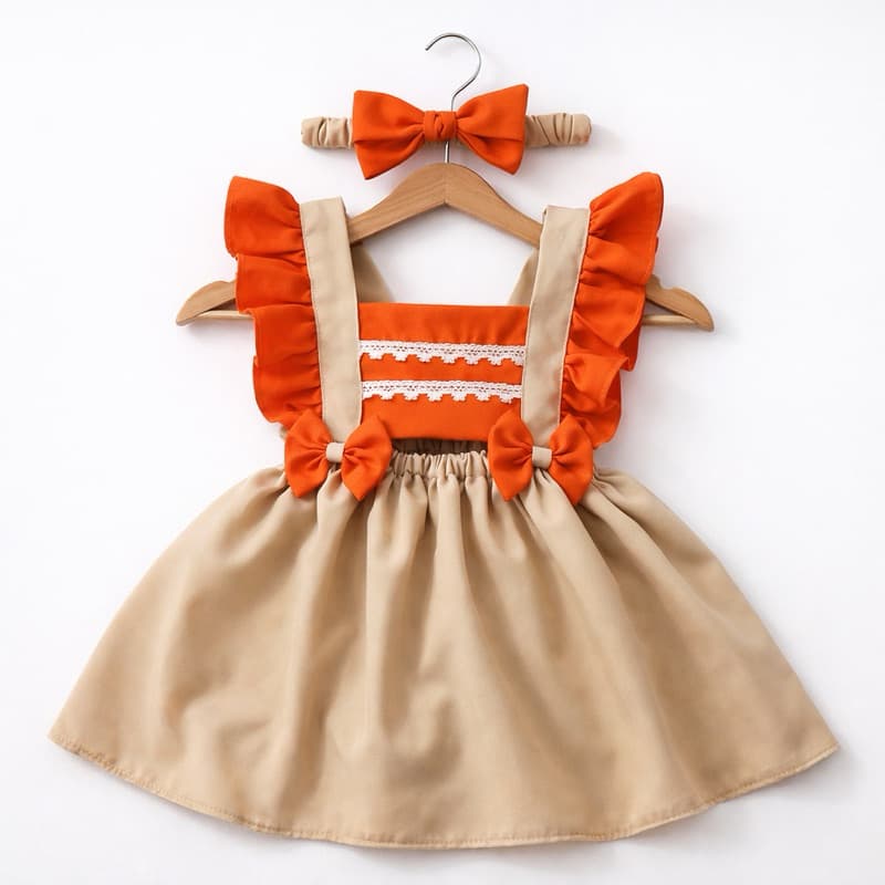VESTIDO INFANTIL MENINA MOANA ROMPER 1 a 2 anos