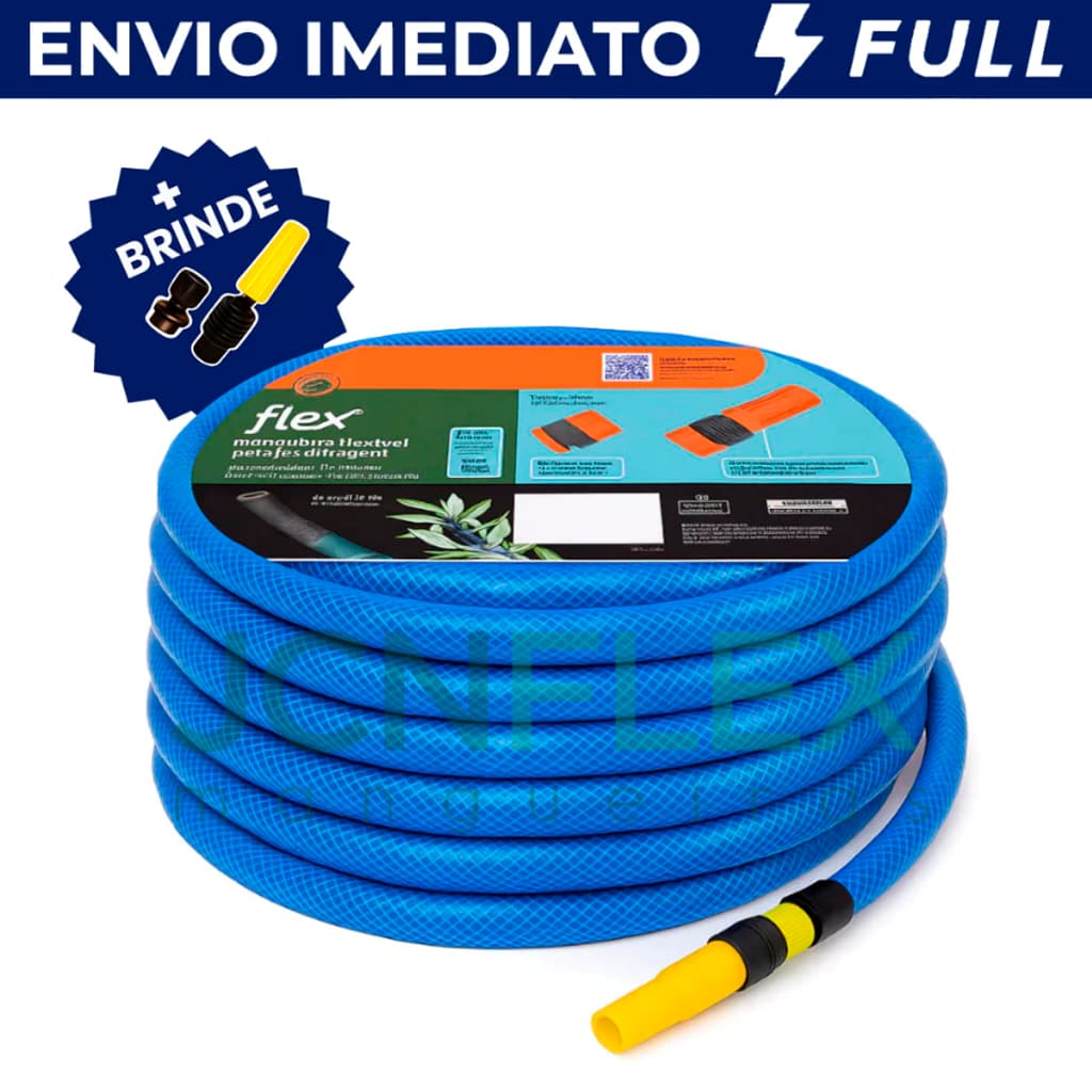 Mangueira de Jardim Anti-Torção e Anti-Dobras - 50 Metros