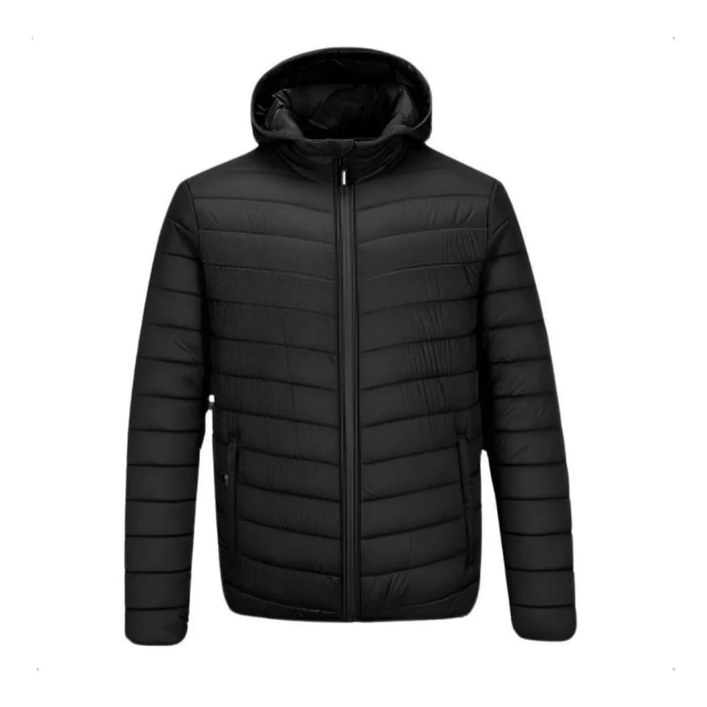 Bobojaco Masculino Jaquet Puffer Corta Vento Blusa De Frio Impermeável Premium Reforçado Capuz Removível