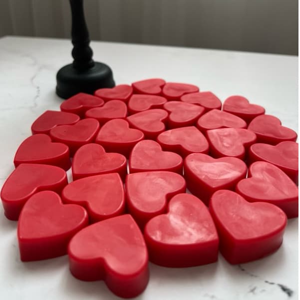 30 Sabonetes Artesanais Coração Perfumados | Lembrancinhas, Presentes & Decoração.