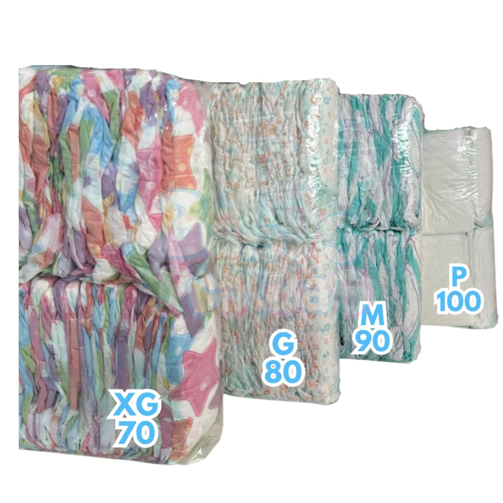 Fralda Descartável Segunda Linha Infantil Pacotão Diurno