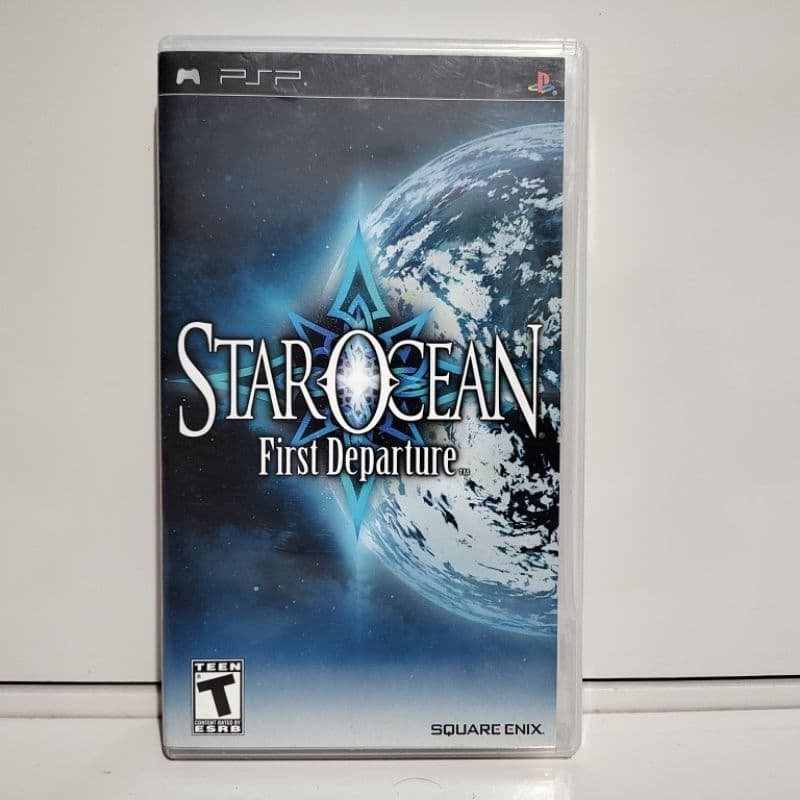 Star Ocean First Departure PSP - Game Mídia Física - Jogo Original Americano Seminovo Raro