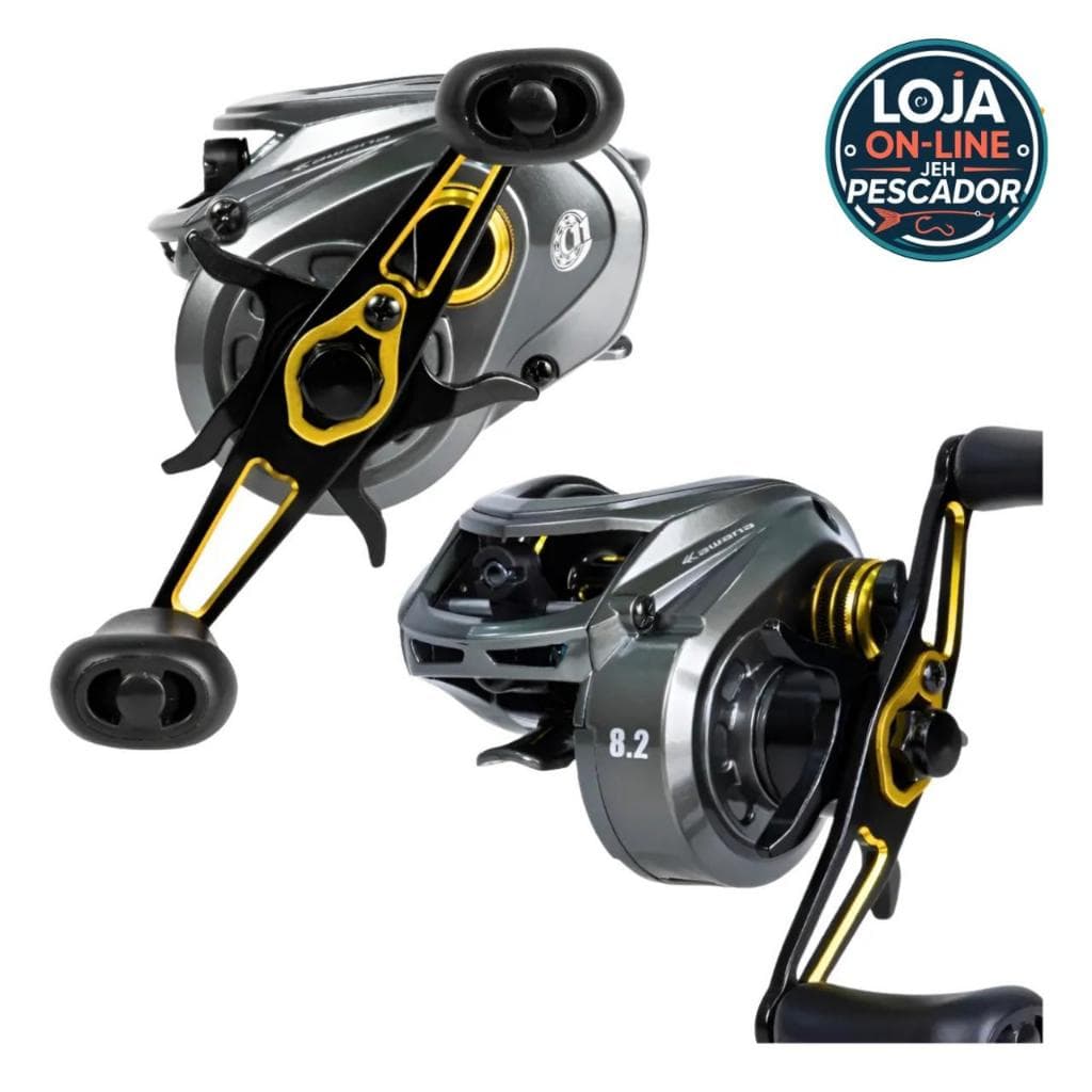 Carretilha Kawana LITE- Drag 7,5 kg- Alarme Sonoro