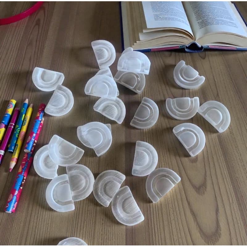 Adaptador De Clips Emborrachado 50 Unidades Preto Transparente ou Branco