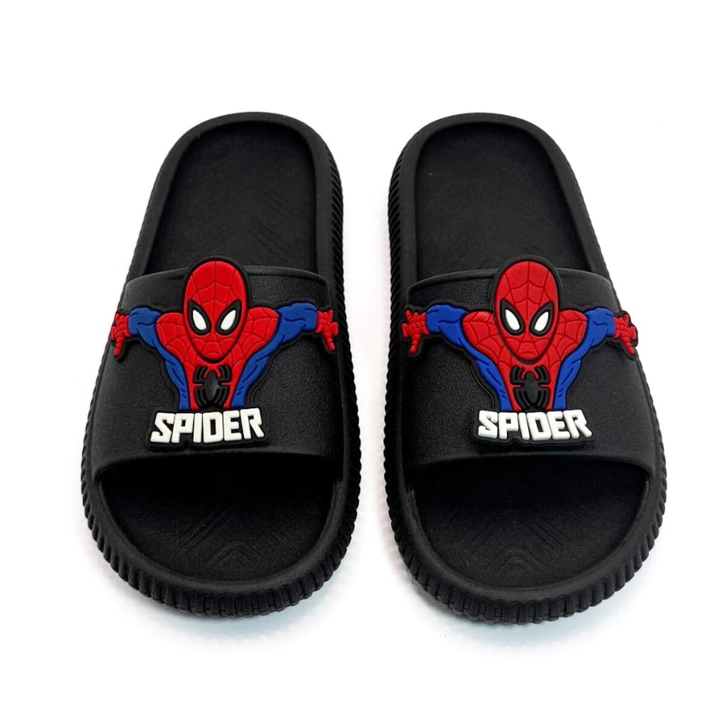 Chinelo Nuvem Infantojuvenil Aranha Antiderrapante Macio Confortável Escolar Passeio Durável eva