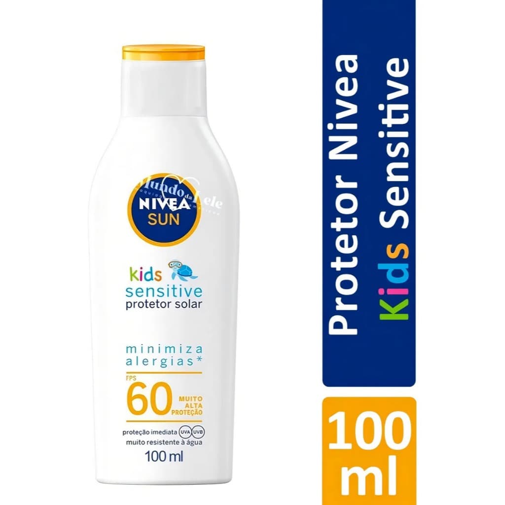 Protetor Solar Nivea Sun Kids Sensitive Fps60 100ml