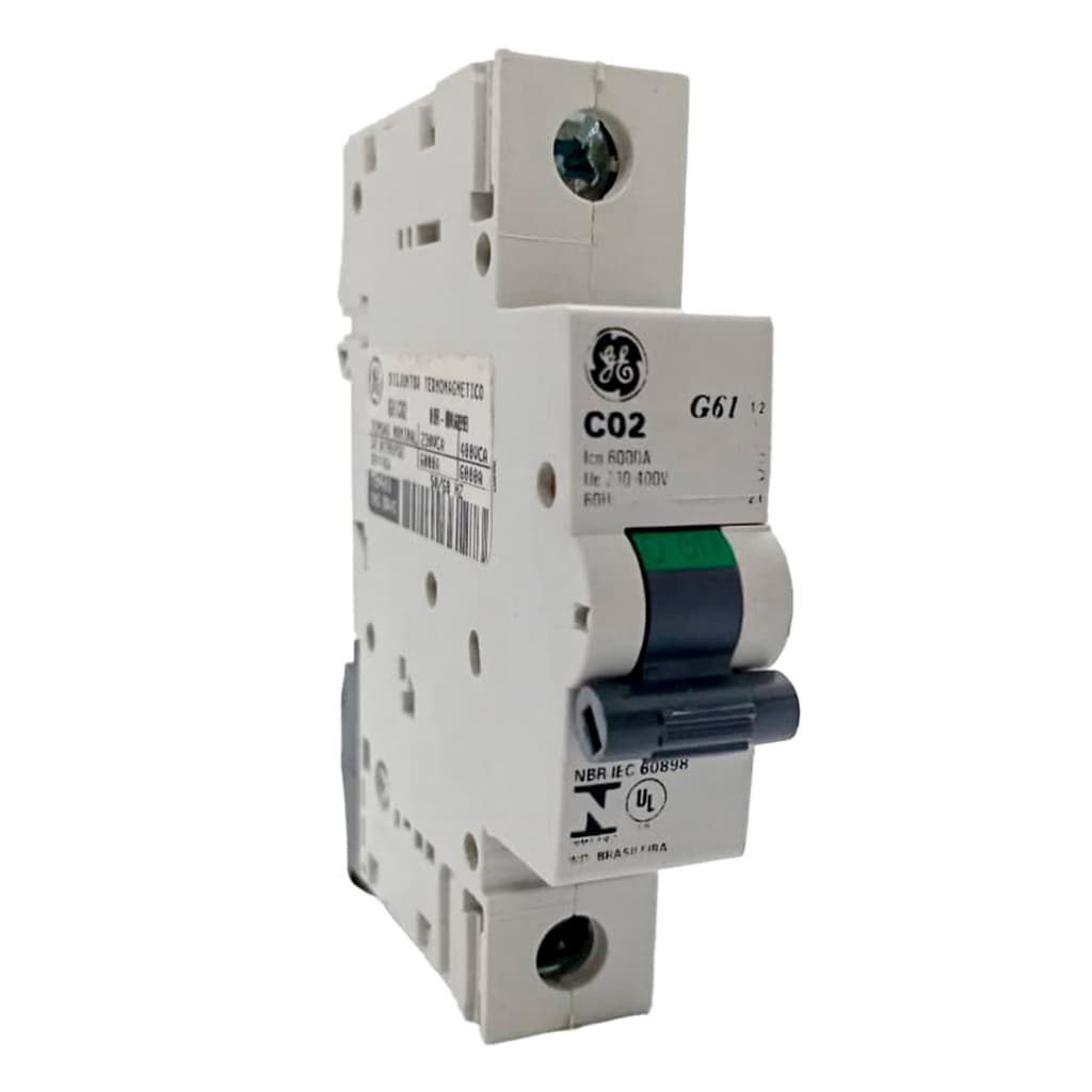 Disjuntor Monopolar 2a Curva C GE