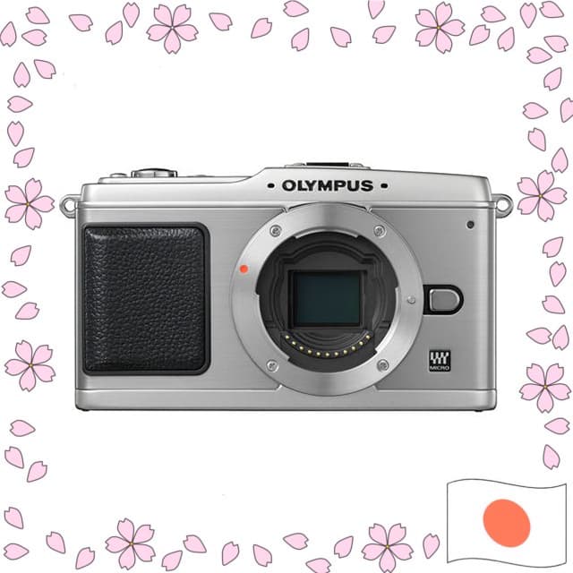 Câmera Digital Mirrorless OLYMPUS PEN E-P1 Corpo Apenas Prata Usado【Enviado diretamente do Japão】