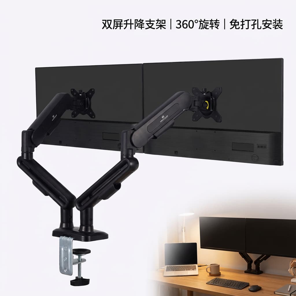 Suporte Para Monitor Articulado Mecolour 17 A 40'' Preto