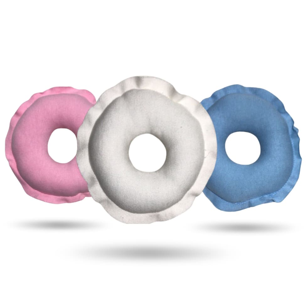 Kit Rosquinha de Amamentação Protetor Seios 100% Algodão Macio Maternidade