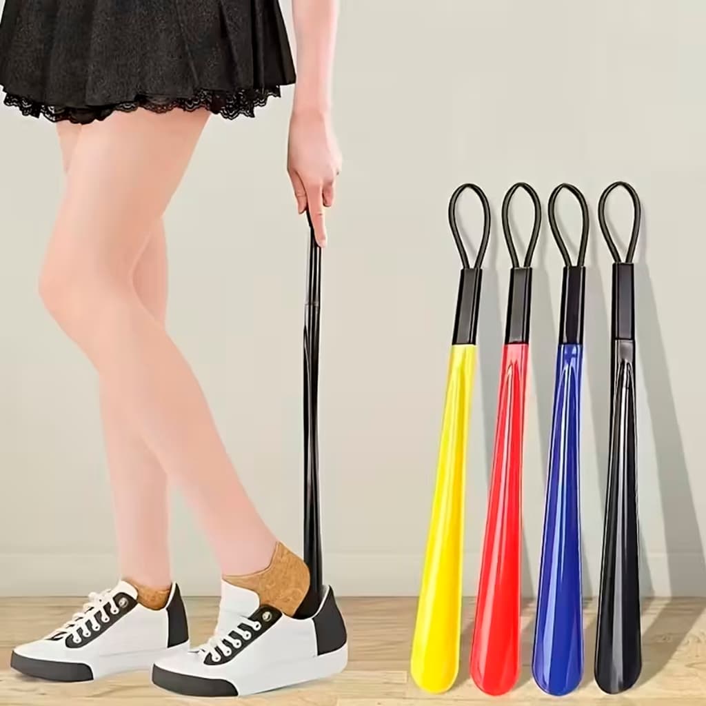 Calçadeira Veste Sapatos Calçados Tênis Unissex com 47cm e Alça Emborrachada