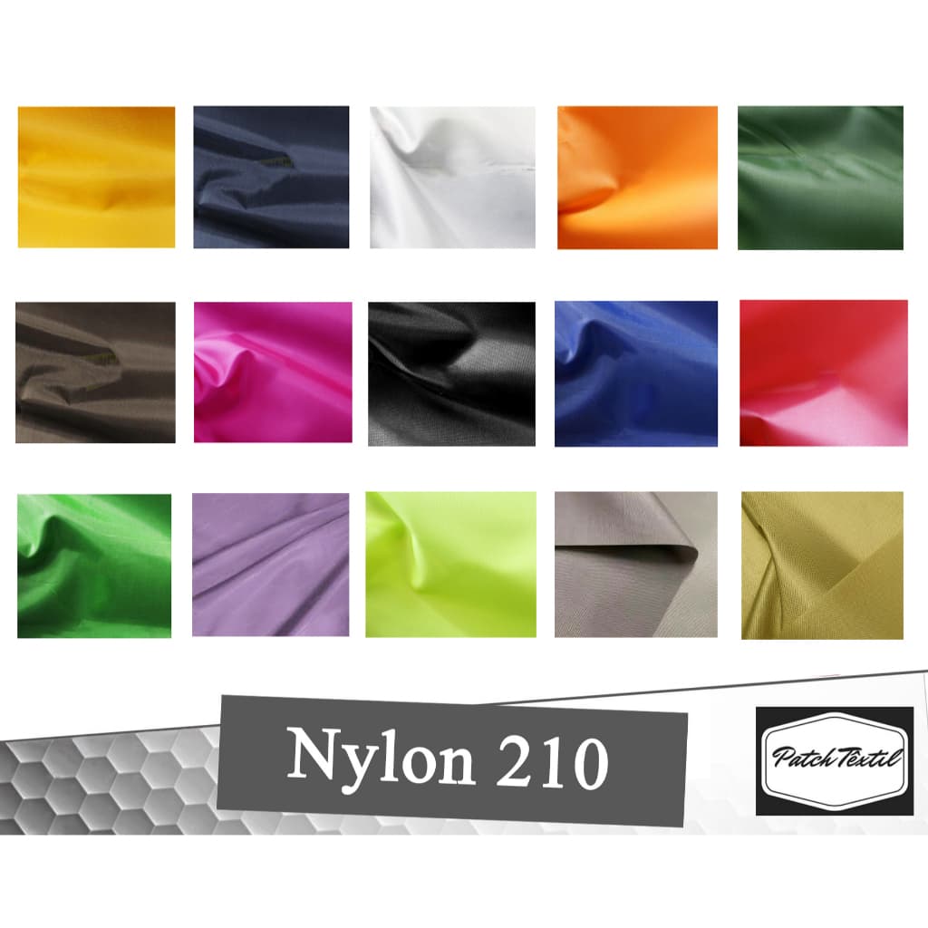 Tecido Nylon 210 Resinado Cores Variadas - 3 Metros